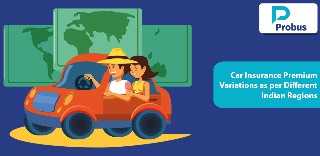 Car Insurance Premium Variations as per Different Indian Regions