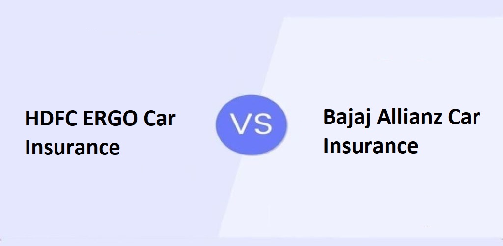 HDFC ERGO Car Insurance Vs Bajaj Allianz Car Insurance